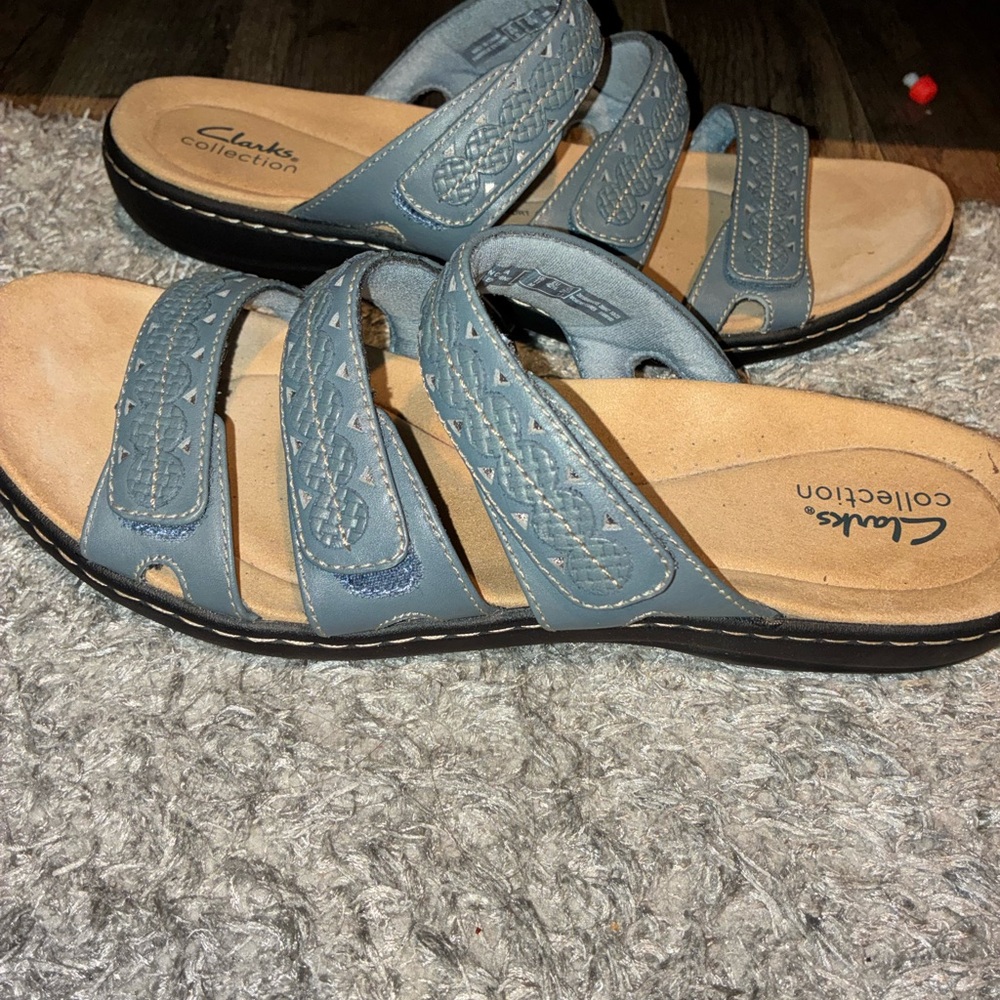 Gray Ultimate Comfort Shoes sandals